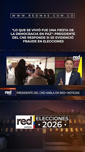 "What we experienced was a celebration of democracy in peace": CNE president on the 2026 elections