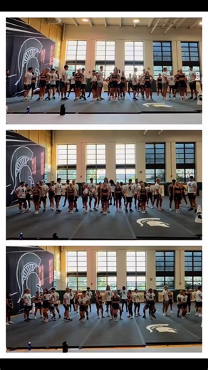 25-26 Season of MSU Cheer has officially started today! Let’s see what the journey brings! | Michigan State Cheerleading Team