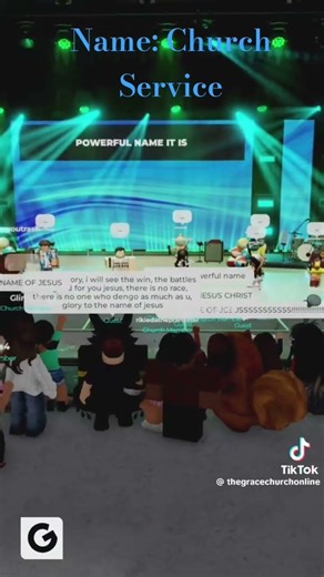 Roblox has Christian Church 😭 Game name: Church Service Starts Friday 4pm sunday 7pm #roblox