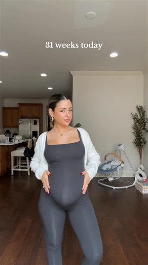 Gabriella Annalisa on Instagram: "More pregnancy fit checks? #pregnancy #pregnant #grwmreel #youngmom #vlog #grwm #momvlog #bump #bumpcheck #bumpfit"