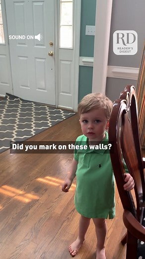 A sneaky graffiti artist in the making #kids #artwork #funny | Reader's Digest