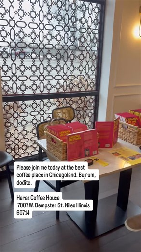 Aldiana Pehlivanović Deumić on Instagram: "I look forward seeing you all today at Haraz Coffee Shop in Niles Illinois on Dempster and Waukeegan. Address above. Bujrum da kahvenišemo, čejfimo i razgovaramo. Dođite u Haraz Kafić u Niles, Illinois na Dempster ulici. Address na video klipu. Hashtags: #JealousOfTheDead #ZavidnaMrtvima #BookSigning #MeetTheAuthor #ReadersCommunity #SupportLocalAuthors #BooksThatInspire #LiteraryEvent #IndieAuthors #BookLovers"