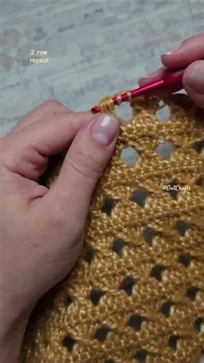 Lace Bows 2 Row Repeat Crochet Pattern | Crochet Blanket #crochettutorial #easycrochet #knitting