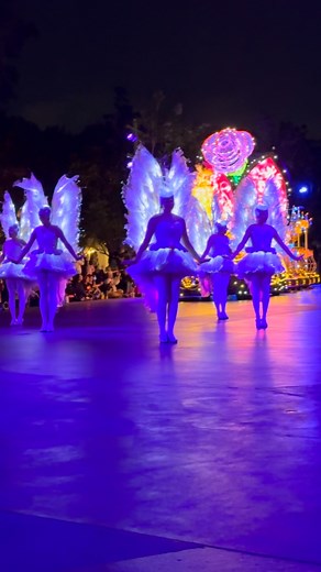 Nighttime parade showdown! Paint the Night Princess float dancers vs Disney Starlight Dream the Night Away Princess float dancers - which one dazzles you more? | Unofficial Disney Character Hunting Guide