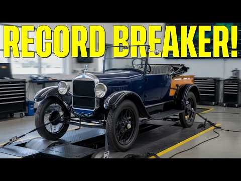 Putting Our 100-Year-Old Ford Model T on the Dyno!