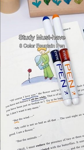 The Perfect Colorful Pens for Note-Taking & Reading! 📚