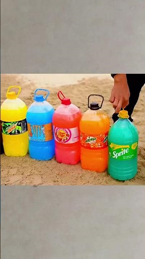 Mega Soda Eruption: The Ultimate Underground Volcano with Mentos & 7 Explosive Drinks!