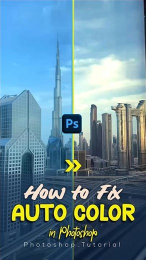 Auto-Fix Colors in Adobe Photoshop | Simple and Fast Color Correction Tutorial