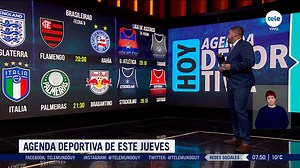 3.5K views · 32 reactions | ️⚽ ¿Qué partidos se juegan este jueves?: repasamos la agenda deportiva de la jornada | Telemundo | Facebook