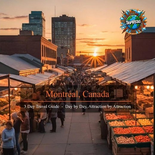 Montréal (Canada) Exploration — 3-Day Guide to Local Treasures (s. description ↓)