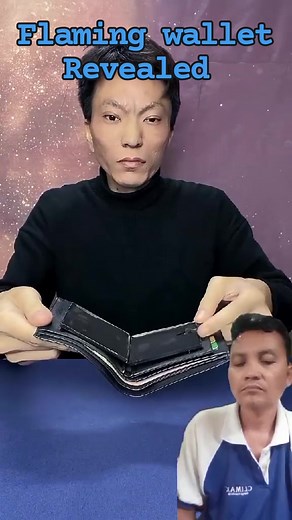 1.8K views · 19 reactions | Flaming wallet revealed #magician #magicshow #magictricks #Revealed #funnyreels #reactionvideo #fbreelsfypシ゚ #viralreelschallenge #fblifestyletyle #fblifestylechallenge | Reynante Gurra Pasuit | Facebook