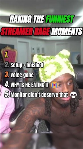 Ranking the Funniest Streamer Rage Moments 😂