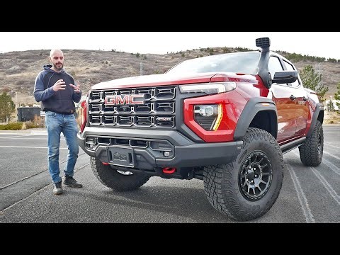 The 2026 GMC Canyon AT4x AEV is an absolute beast of a truck