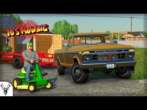 I Started A 1970's BUDGET Mowing Company!!