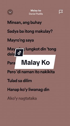 Malay Ko - Daniel Padilla Song Cover