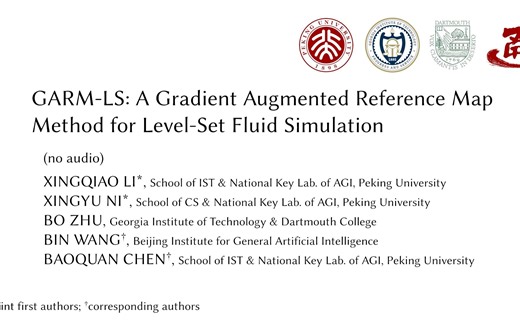 GARM-LS A Gradient-Augmented Reference-Map Method for Level-Set Fluid Simulation