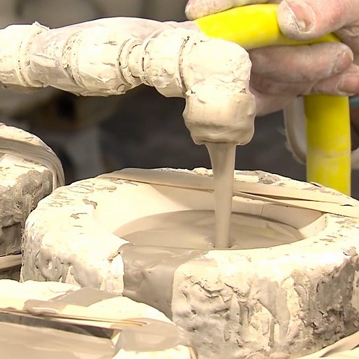 This is the exhilarating manufacturing process of high quality ceramic products via Wade Ceramics Ltd | Interesting Engineering