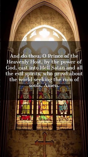 Prayer for Protection Against Evil to St. Michael the Archangel