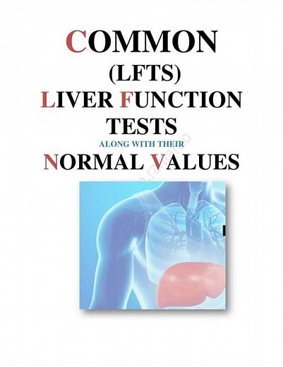 LIVER FUNCTIONAL TESTS