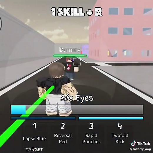 Honored One/Gojo all secret moves for begginers in JJS SATORU JIU TAE😮‍💨#jjs #gojo #roblox #fyp #recommendations