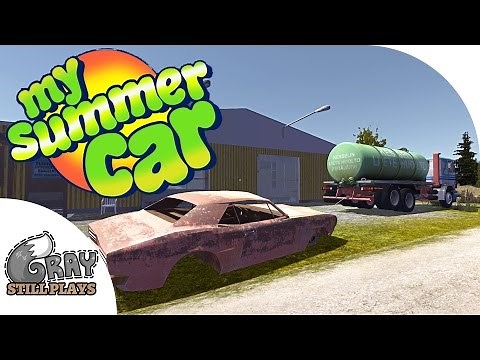 MSC UPDATE Hauling Junk Cars from Barns for Stacks of CASH - My Summer Car Gameplay Highlights Ep 17