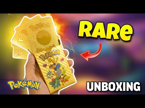 Rare Pokemon cards UNBOXING | POCKET TOON