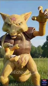 Pokemon Evolution in REAL LIFE 🤯 | #pokemon #aishorts #pokemonevolution