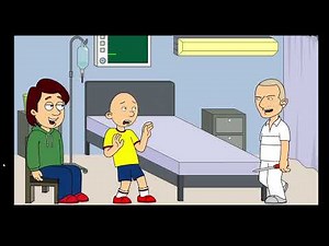 Caillou Misbehaves at his Flu Shot and gets Grounded