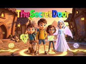 The Secret Door || Kids Full Movie || 2025 | Magical Adventure