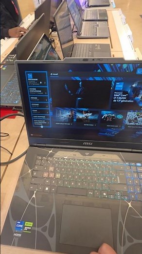 PC Gamer MSI Cyborg 17 🤩 #PCgamer #gamer #Nvidia #GeforceRTX