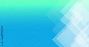 Loop animation of transparent white triangles on the right side of a blue background with space for text. Suitable as a background for opening titles, presentations, or transitions. UHD 4K 4096x2160