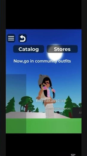 Tutorial on catalog avatar creator #roblox #foryou