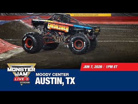 Monster Jam: Austin, TX - 2 (Full Event) | Jun 7, 2026 | Moody Center