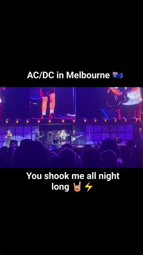 You shook me all night long - ACDC Live Melbourne 🇦🇺 16/11/2025 #acdc #acdcfans #acdcforever #acdcfanclub #rocknroll #rock #melbourne #pwptour #rocklive #acdcfamily #australia #fblifestyle | AC/DC Official Fan Club