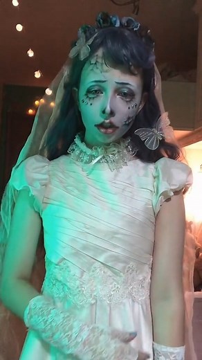 7.7K views · 183 reactions | Emily缾#emilycosplay #corpsebride #corpsebridecosplay #corpsebrideemily #halloweencosplay #kawaii #hollywood #edit #happy #reelsviral #relax #cute #makeupartist | Endomarfa | Facebook