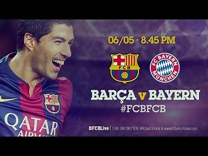 FC Barcelona vs FC Bayern, countdown (UEFA Champions League semi-final)