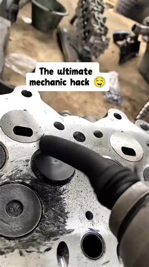 Satisfying Engine Valve Grinding ⚙️💯 #Shorts #Tools