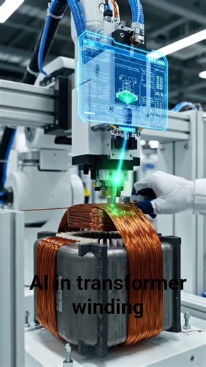 AI TECHNOLOGY. Wiring a transformer using AI #science