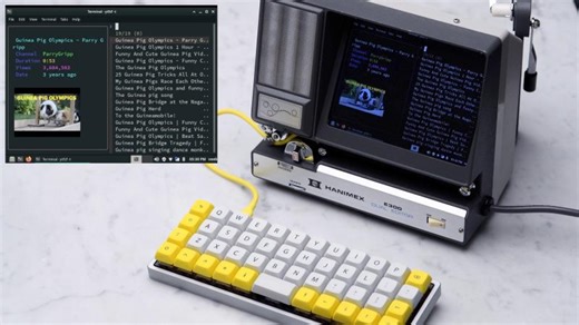 Super 8 Film Editor Transformed into a YouTube Terminal @Raspberry_Pi #PiDay #RaspberryPi