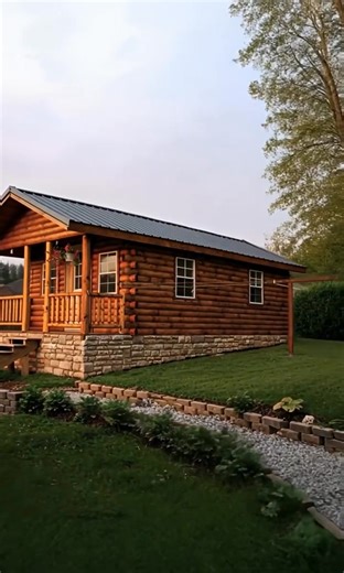 2K views · 27 reactions | You Will Be Amazed From This Log Cabin That Costs Less Than $17,000 | My Log Homes | Facebook