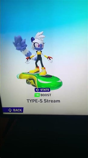 Tangle Character Select Animation For sonic Racing Crossworlds