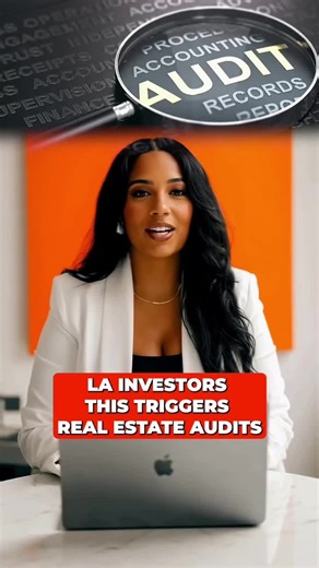 🚨 If you own property in LA, you NEED to know this 👇 Most audits start with simple inconsistencies. #RealEstateInvesting #TaxPlanning #WealthTok #FYP