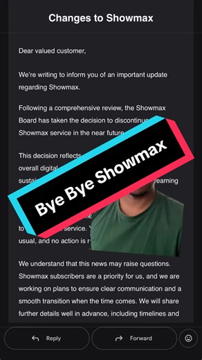 #greenscreen So vele vele no more Showmax #Tech, #TechFamilyMan, #ShowMax