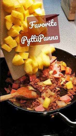 PyttiPanna Recipe | Quick and Easy Dinner | #shorts #shortsvideo #shortsfeed