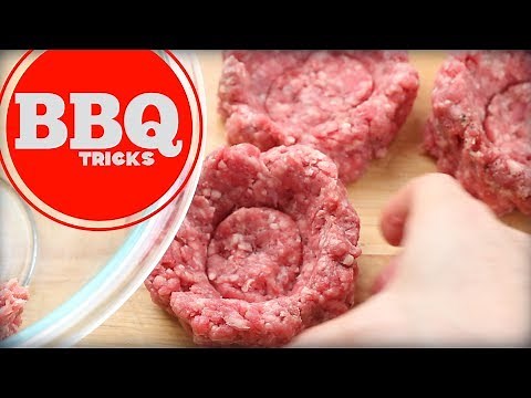 Stuffing A Burger | Barbecue Tricks