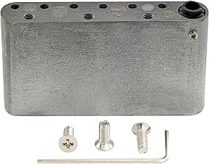 Amazon.com: Wilkinson M Series 40mm Guitar Tremolo Block 52.5mm (2-1/16 inch) String Spacing with Push-in Arm Hole for Wilkinson Strat Tremolo Bridge, Chrome : Musical Instruments