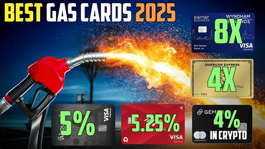 10 Best Rewards Credit Cards for Gas In 2025