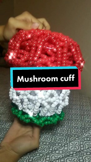 DIY Mushroom Kandi Bracelet Tutorial