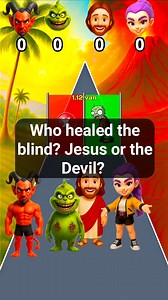 949K views · 72K reactions | Who healed the blind? Jesus or the Devil? #funnymoments #funnycartoons #animation #funnymemes #laughter | 1.12.van | Facebook