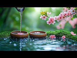 🌷 Relaxing Zen Music with Water Sounds • Peaceful Ambience for Spa, Yoga and Relaxation